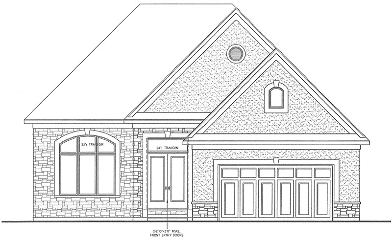 The Charleston Front Elevation