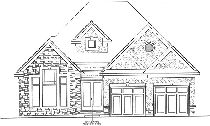 The Newbury Front Elevation