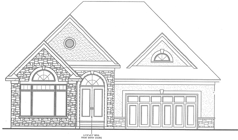 The Stratford Front Elevation